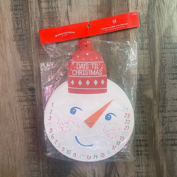 Wondershop 12ct Snowman Countdown Clock - Picture 2 of 2
